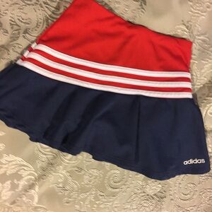 Adidas Kids Red and Blue Skirt